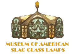 Museum of American Slag Glass Lamps